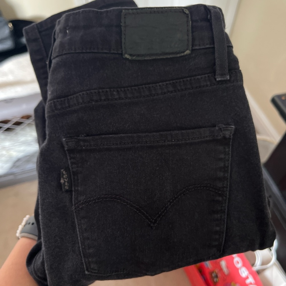 Levi's Women Dark Charcoal Jeans